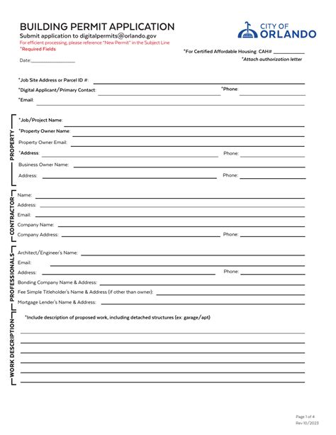 city of orlando building permit.